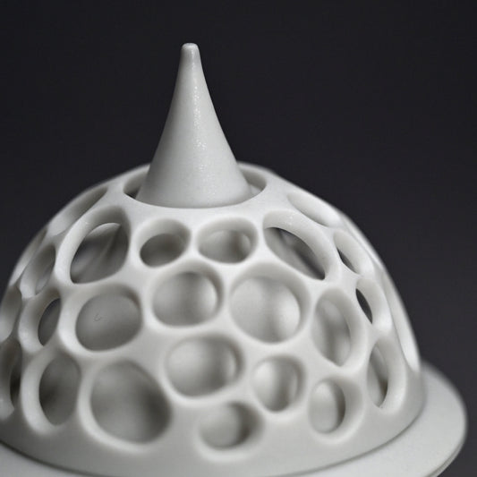 Futahai Sake Cup ー加藤 好康 “透文 蓋盃”
