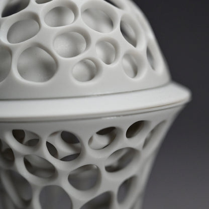 Futahai Sake Cup ー加藤 好康 “透文 蓋盃”