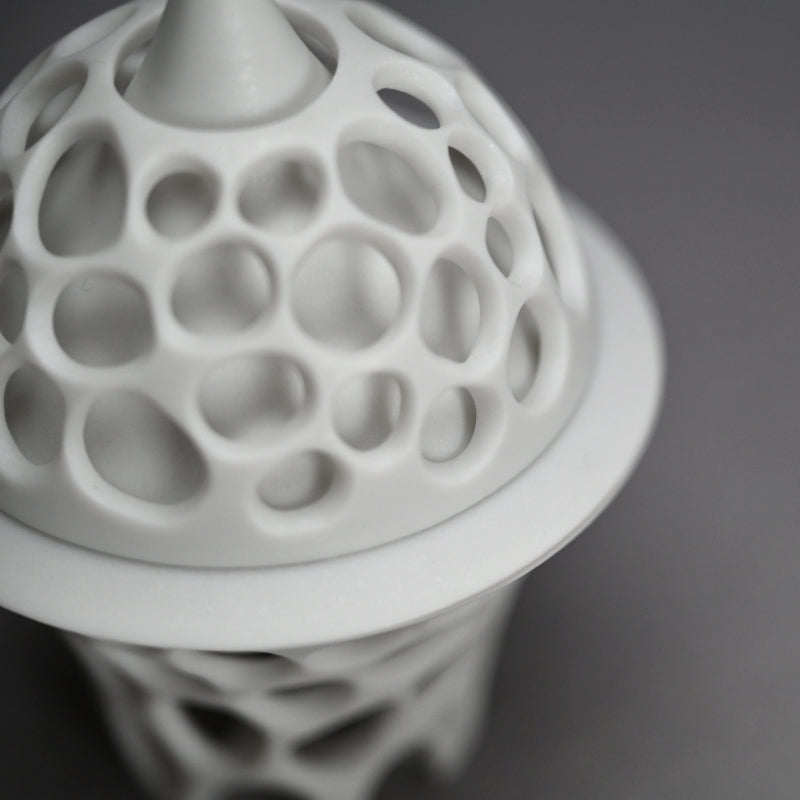Futahai Sake Cup ー加藤 好康 “透文 蓋盃”