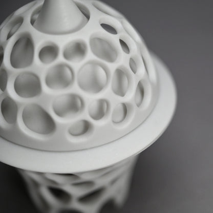 Futahai Sake Cup ー加藤 好康 “透文 蓋盃”