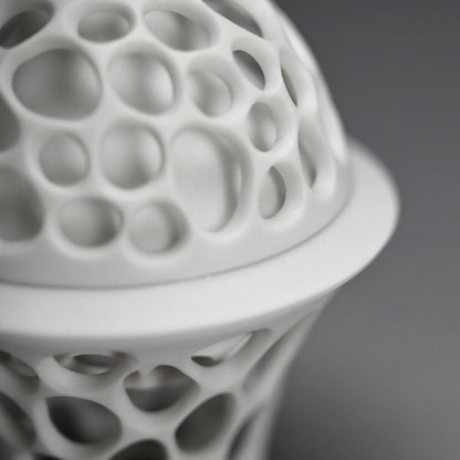 Futahai Sake Cup ー加藤 好康 “透文 蓋盃”
