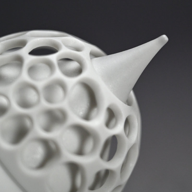 Futahai Sake Cup ー加藤 好康 “透文 蓋盃”