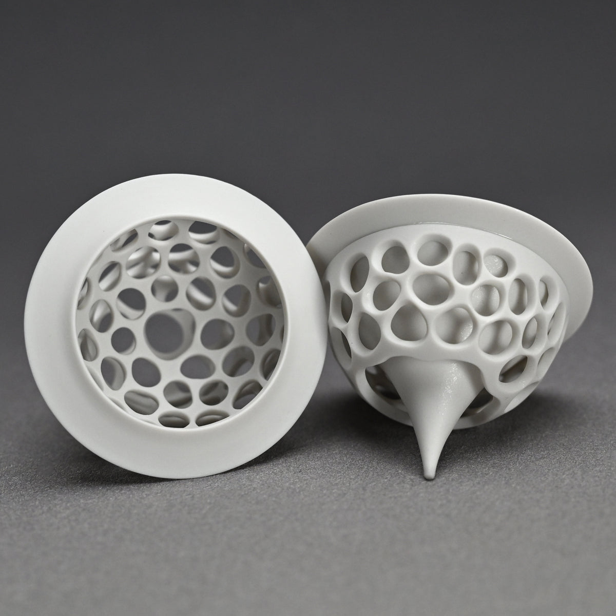 Futahai Sake Cup ー加藤 好康 “透文 蓋盃”