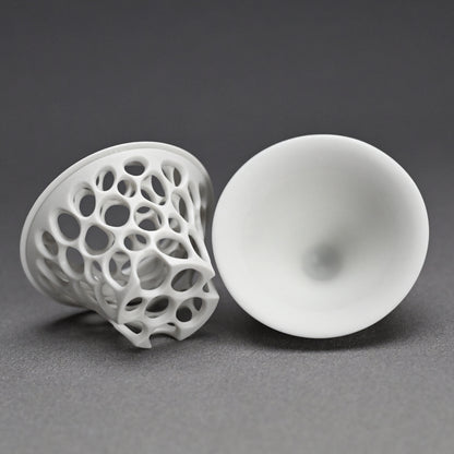 Futahai Sake Cup ー加藤 好康 “透文 蓋盃”