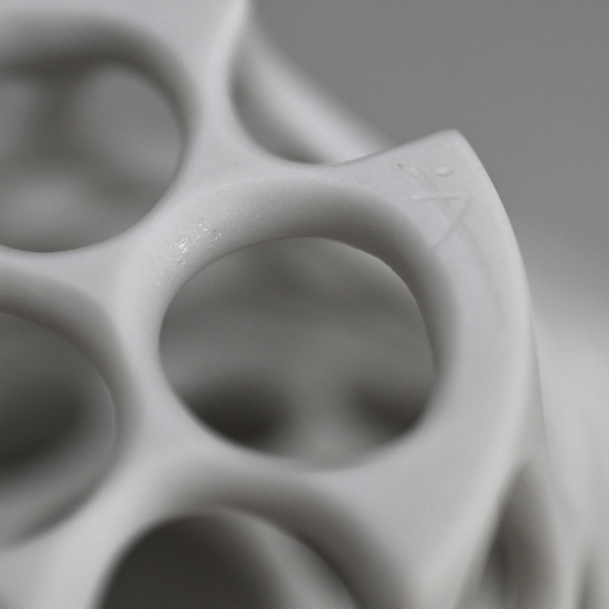 Futahai Sake Cup ー加藤 好康 “透文 蓋盃”