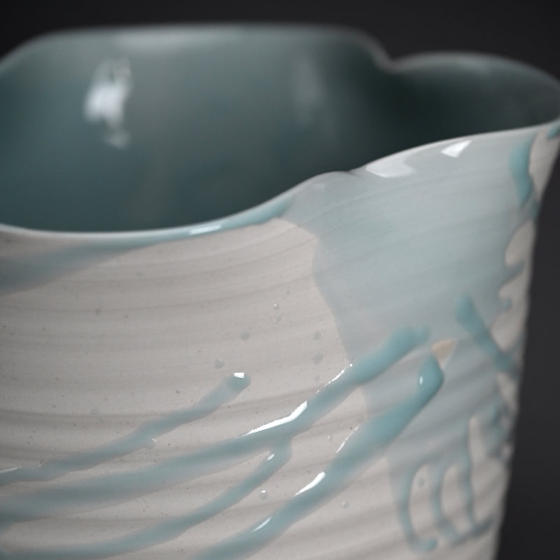 Wine Cooler by Female Potter ー四代 徳田八十吉 “九谷 ワインクーラー”