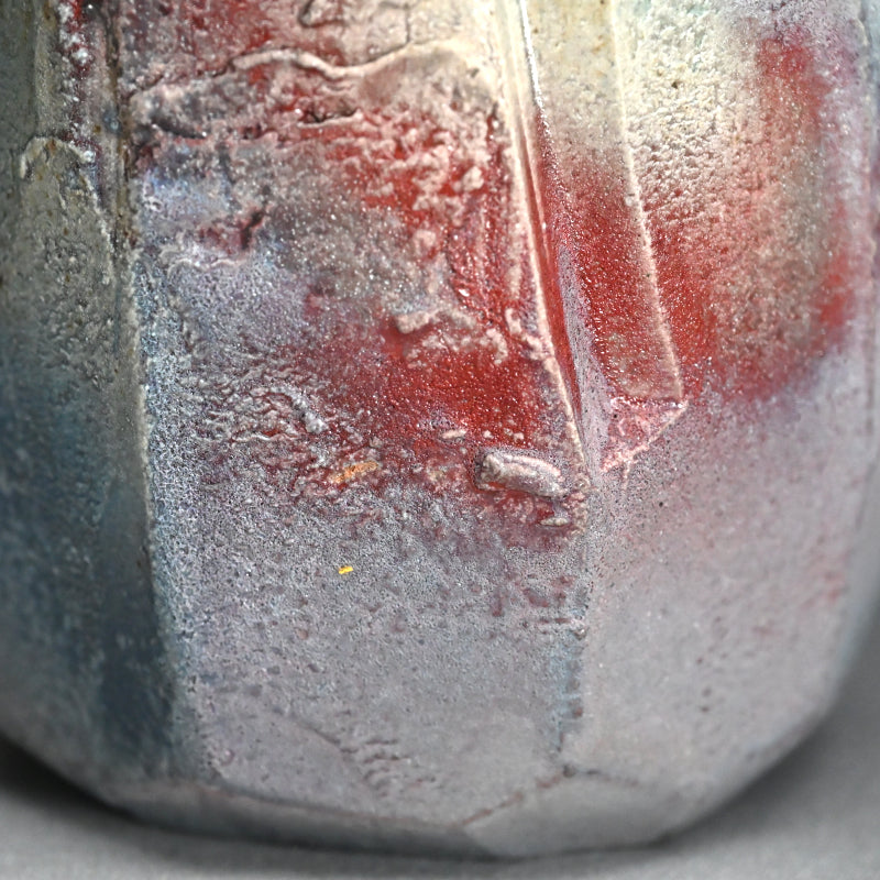 10,000 Color - Shotaro Manyosai Henko Vase ー林 正太郎 “万葉彩 扁壺”
