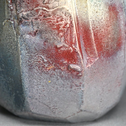 10,000 Color - Shotaro Manyosai Henko Vase ー林 正太郎 “万葉彩 扁壺”