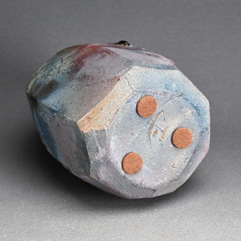10,000 Color - Shotaro Manyosai Henko Vase ー林 正太郎 “万葉彩 扁壺”