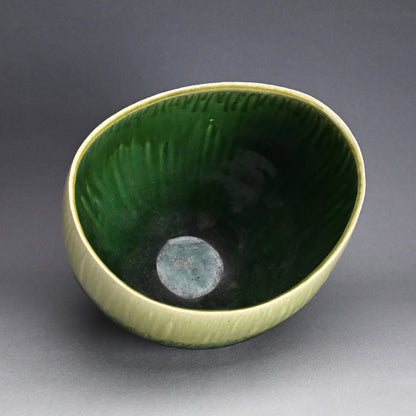 Huge Copper Glaze Tsubo ー鈴木 徹 “緑釉 花器”