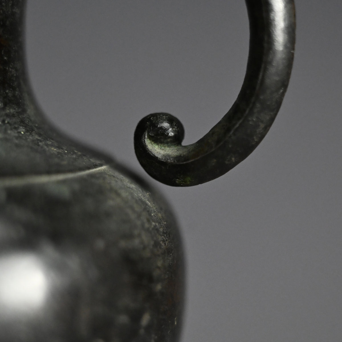 Zen Buddhist Temole Bronze Offering Vase, 1715