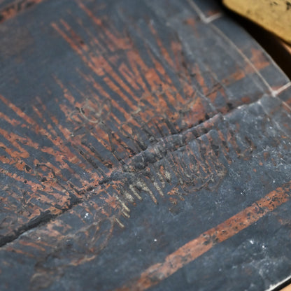 Antique Japanese Gilded Book Box with Edo p. Prayer Book