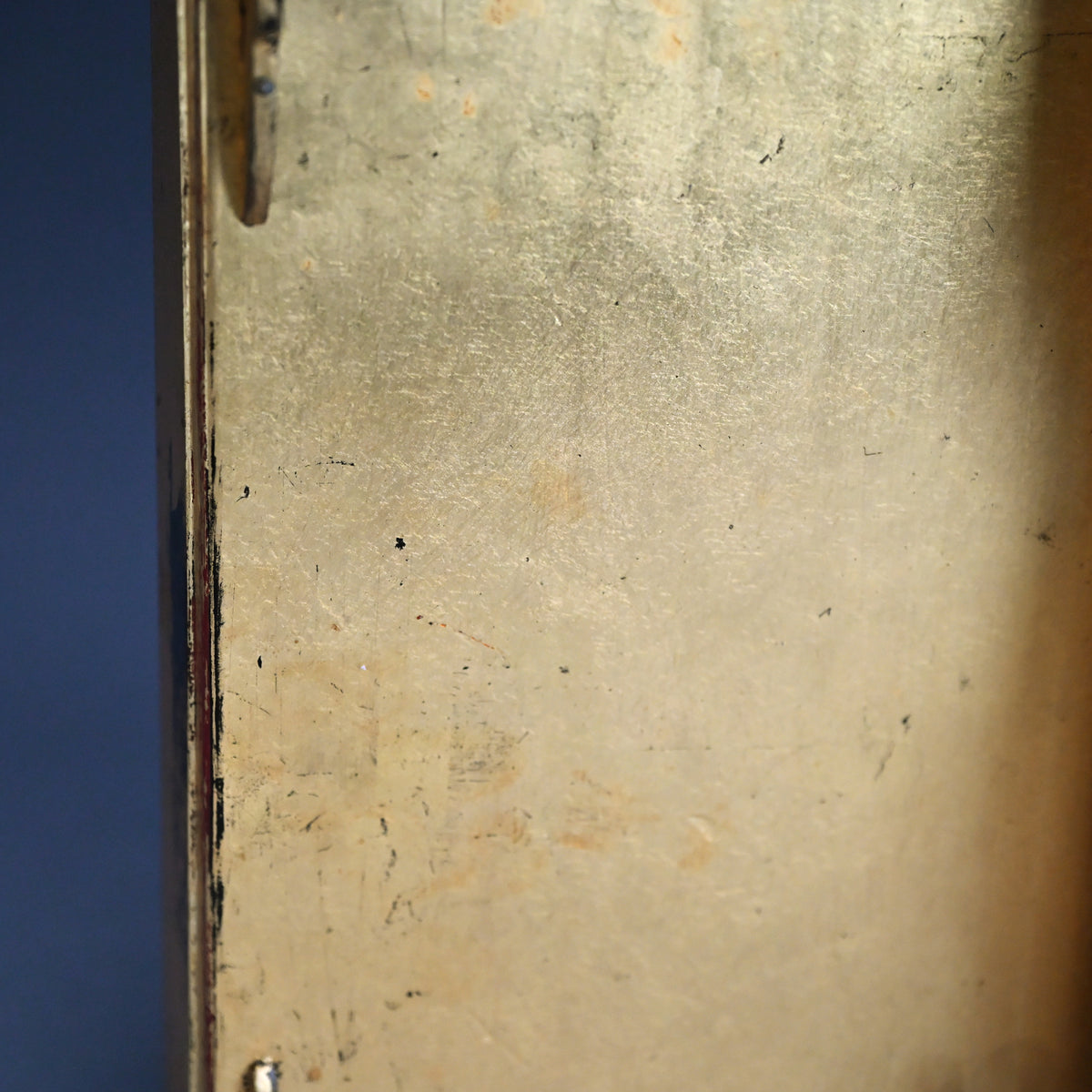 Antique Japanese Gilded Book Box with Edo p. Prayer Book