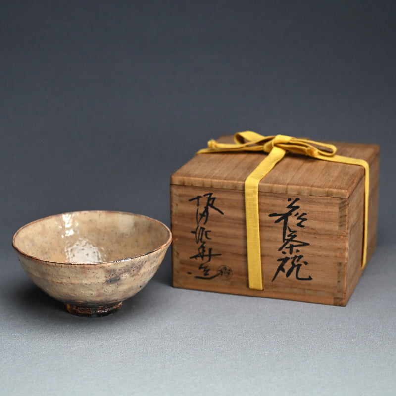 Perfect Hagi Chawan Tea Bowl ー坂田 泥華 “萩茶碗”