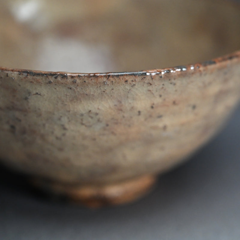 Perfect Hagi Chawan Tea Bowl ー坂田 泥華 “萩茶碗”