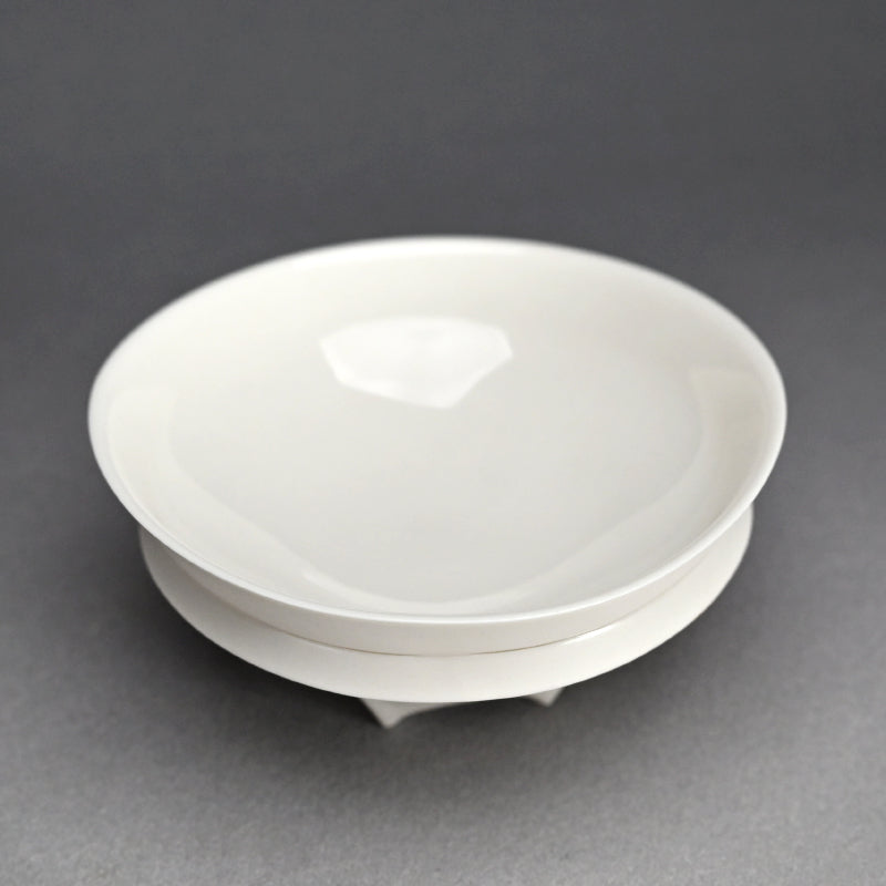 Exquisite Porcelain Bowl ー加藤 好康 “遊高台 鉢”