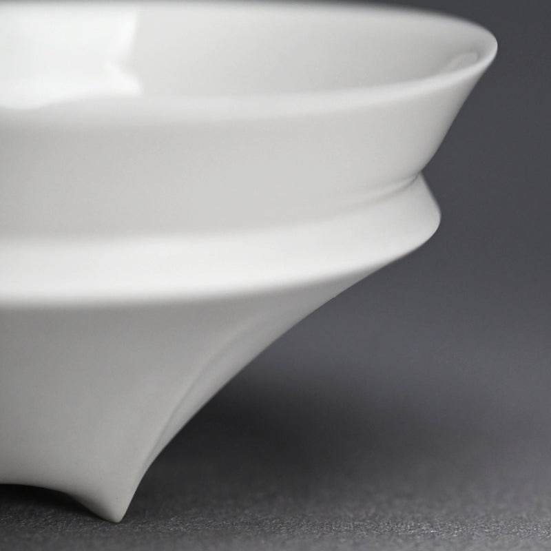 Exquisite Porcelain Bowl ー加藤 好康 “遊高台 鉢”