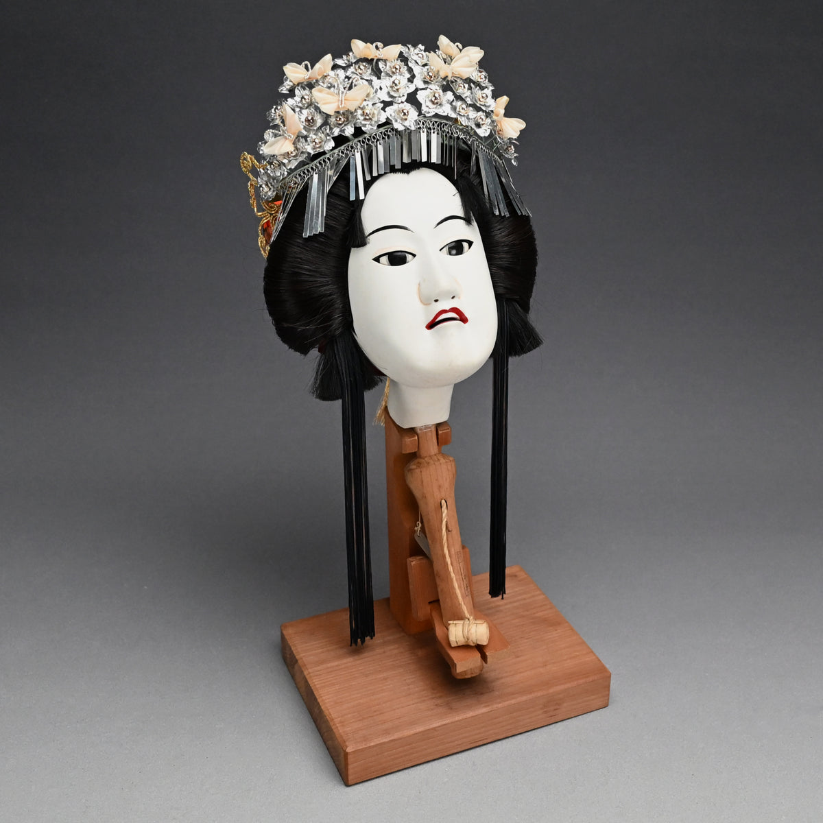 Bunraku Ningyo Princess Puppet Head ー人形 恒 (田村 恒夫) “本朝茜孝 八重垣姫”