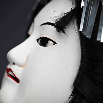 Bunraku Ningyo Princess Puppet Head ー人形 恒 (田村 恒夫) “本朝茜孝 八重垣姫”