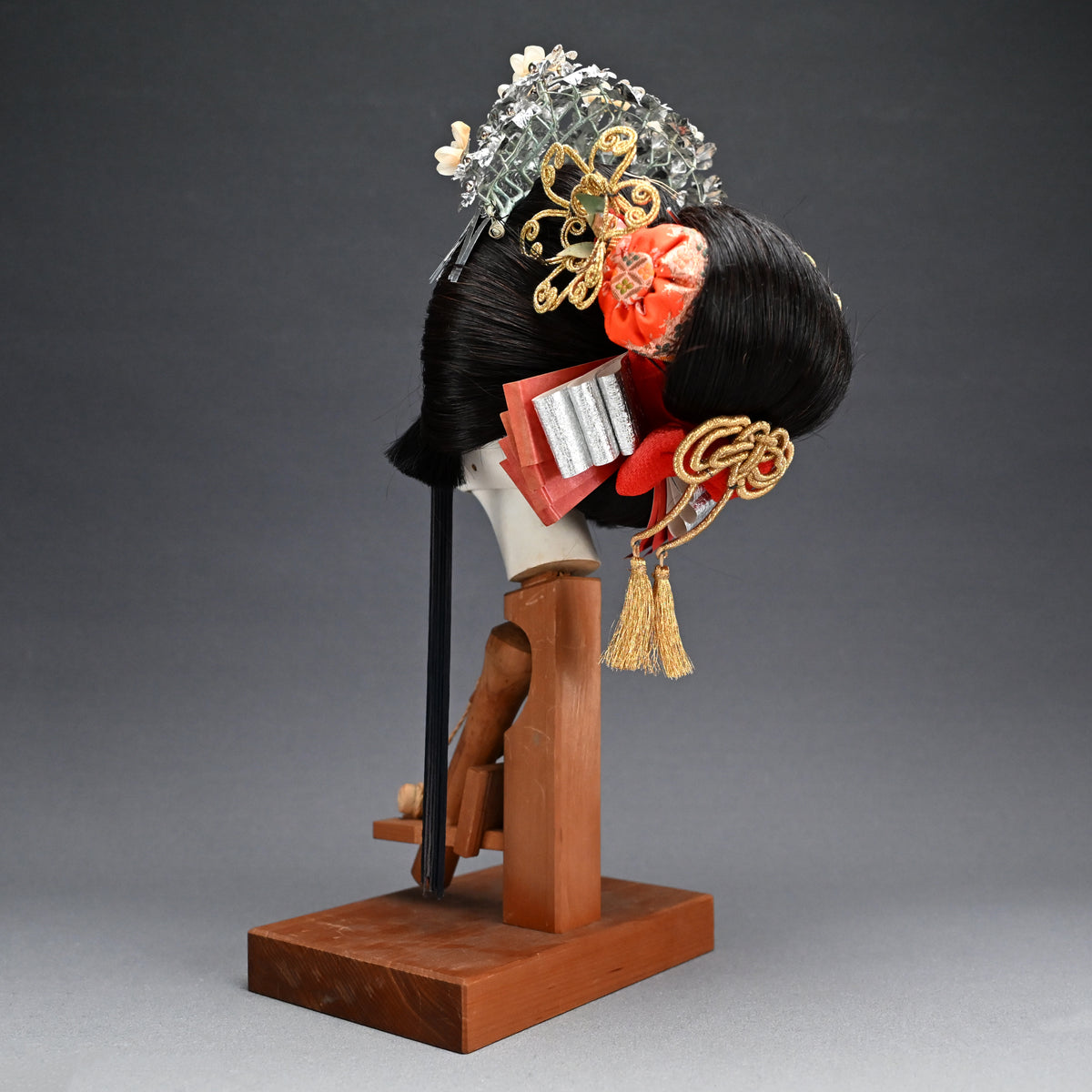 Bunraku Ningyo Princess Puppet Head ー人形 恒 (田村 恒夫) “本朝茜孝 八重垣姫”