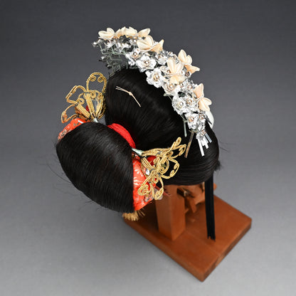 Bunraku Ningyo Princess Puppet Head ー人形 恒 (田村 恒夫) “本朝茜孝 八重垣姫”