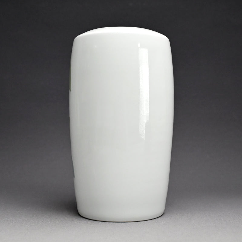 Porcelain Vase, Camellia ー塚本 司郎 "彩磁椿文花瓶"