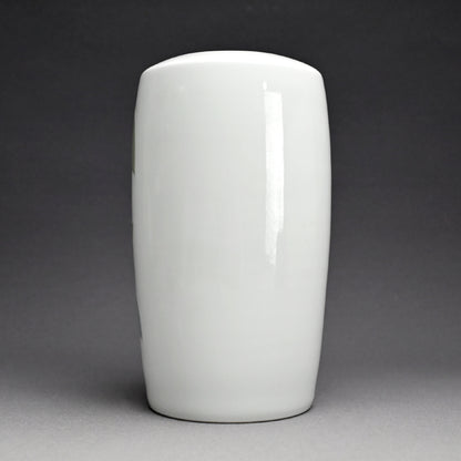 Porcelain Vase, Camellia ー塚本 司郎 "彩磁椿文花瓶"
