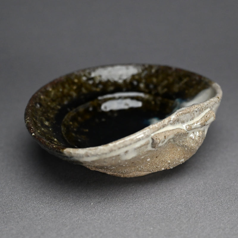 Chossen Karatsu Clam Shaped Dish Set ー古賀 賢治 “朝鮮唐津蛤向付”