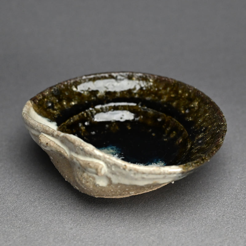 Chossen Karatsu Clam Shaped Dish Set ー古賀 賢治 “朝鮮唐津蛤向付”