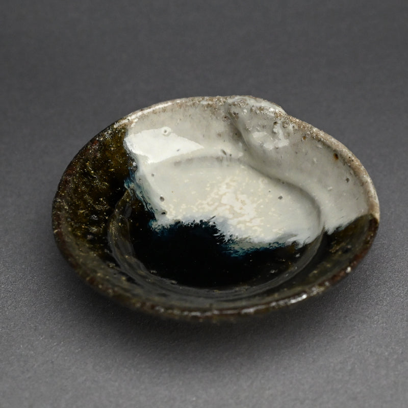 Chossen Karatsu Clam Shaped Dish Set ー古賀 賢治 “朝鮮唐津蛤向付”