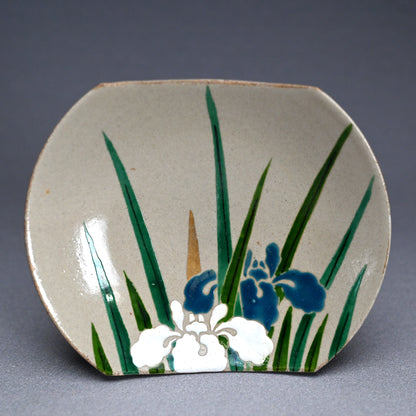 Unique Boxed Set 12 Meiji period Mukozuke Plates ー永楽 善五郎 "掛繪 十二ヶ月 向付"
