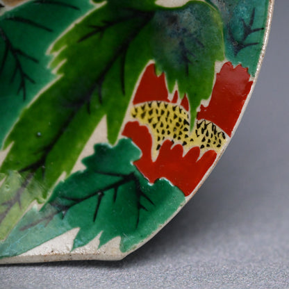 Unique Boxed Set 12 Meiji period Mukozuke Plates ー永楽 善五郎 "掛繪 十二ヶ月 向付"