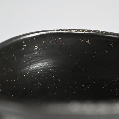 Rare LNT Seto Guro Chawan Tea Bowl ー加藤 卓男 “瀬戸黒茶盌”