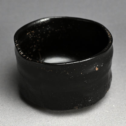 Rare LNT Seto Guro Chawan Tea Bowl ー加藤 卓男 “瀬戸黒茶盌”