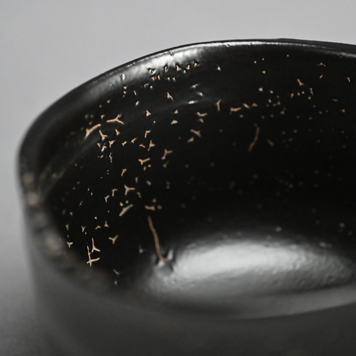 Rare LNT Seto Guro Chawan Tea Bowl ー加藤 卓男 “瀬戸黒茶盌”