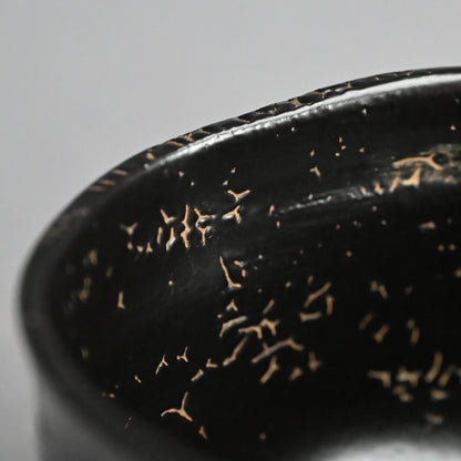 Rare LNT Seto Guro Chawan Tea Bowl ー加藤 卓男 “瀬戸黒茶盌”