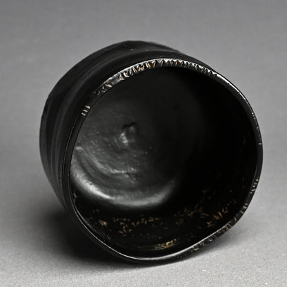 Rare LNT Seto Guro Chawan Tea Bowl ー加藤 卓男 “瀬戸黒茶盌”