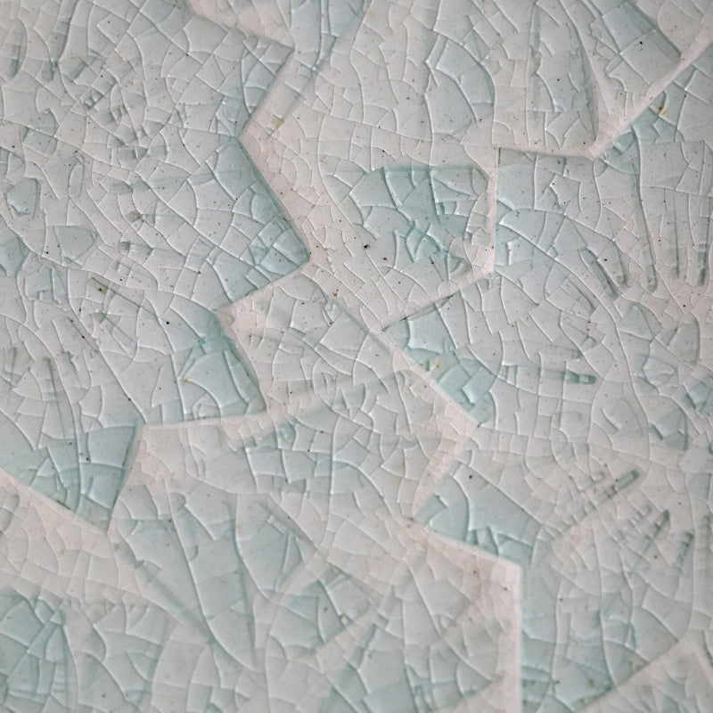 Octagonal Porcelain Dish by LNT ー加藤 卓男 “藍彩貼花文八角鉢”