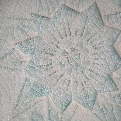 Octagonal Porcelain Dish by LNT ー加藤 卓男 “藍彩貼花文八角鉢”