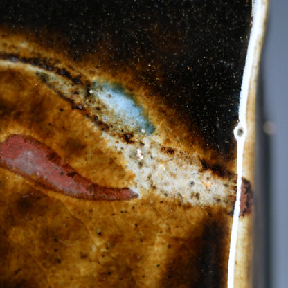 Ceramic Box by Legendary Potter ー河井 寛次郎 “草繪筥”