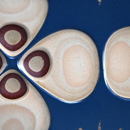 LNT Carved Lacquer Tray ー音丸 耕堂 “彫漆華文 菓子盆”