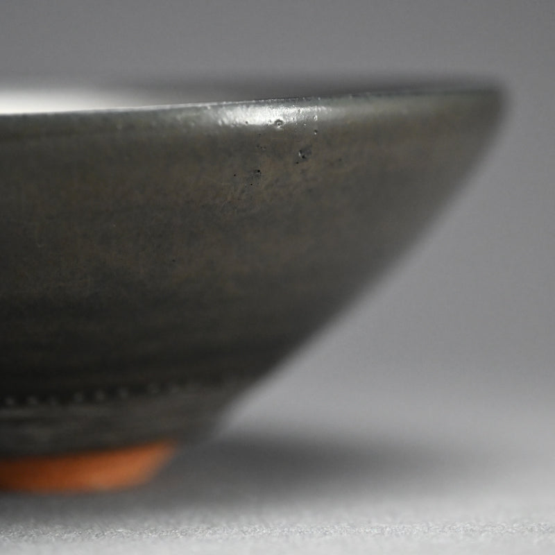 Silver Glazed Chawan Tea Bowl ー森野 泰明 “白銀彩 茶碗”