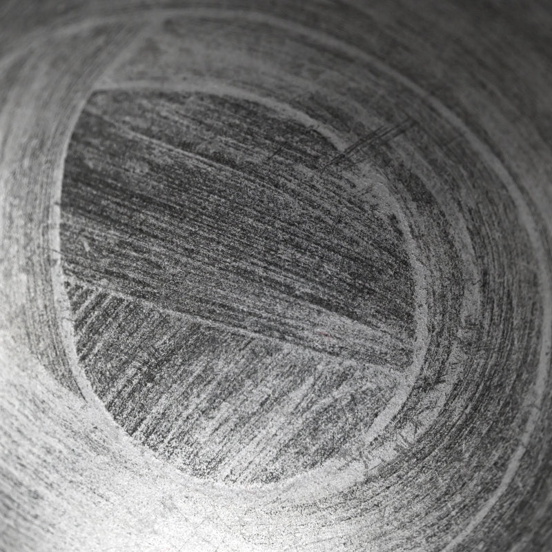 Silver Glazed Chawan Tea Bowl ー森野 泰明 “白銀彩 茶碗”