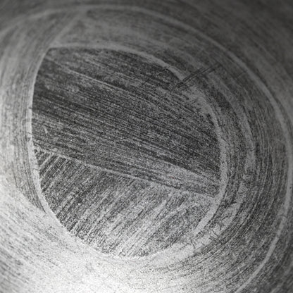 Silver Glazed Chawan Tea Bowl ー森野 泰明 “白銀彩 茶碗”