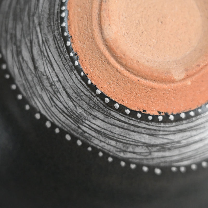 Silver Glazed Chawan Tea Bowl ー森野 泰明 “白銀彩 茶碗”