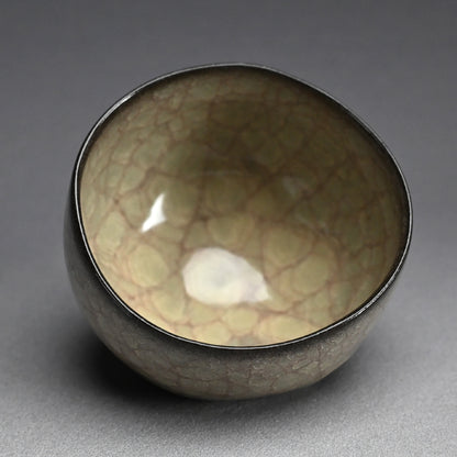 Breathtaking Chawan Tea Bowl ー若尾 経 “米色青瓷茶盌”
