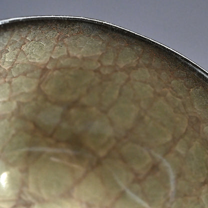 Breathtaking Chawan Tea Bowl ー若尾 経 “米色青瓷茶盌”