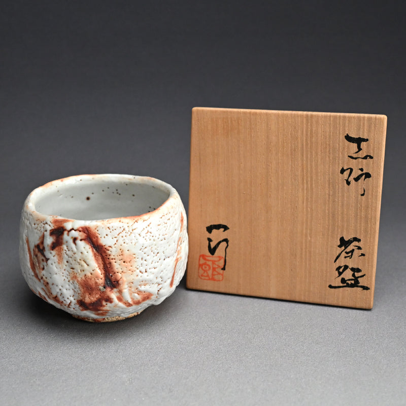Zen Circle Shino Chawan Tea Bowl ー堀 一郎 “志野 茶盌”
