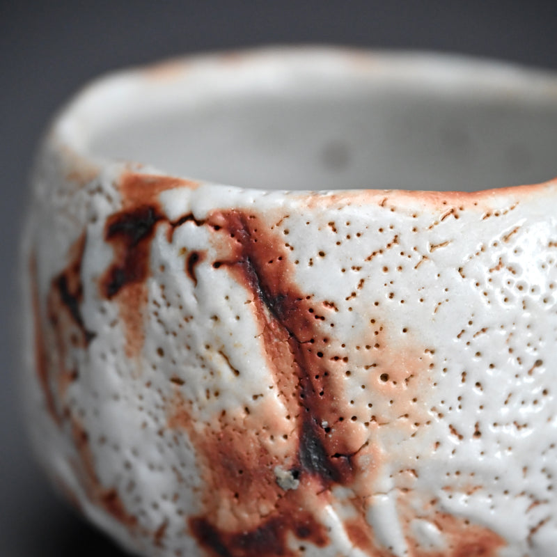Zen Circle Shino Chawan Tea Bowl ー堀 一郎 “志野 茶盌” / Hori