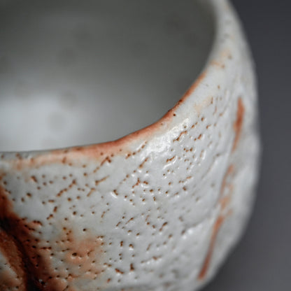 Zen Circle Shino Chawan Tea Bowl ー堀 一郎 “志野 茶盌”